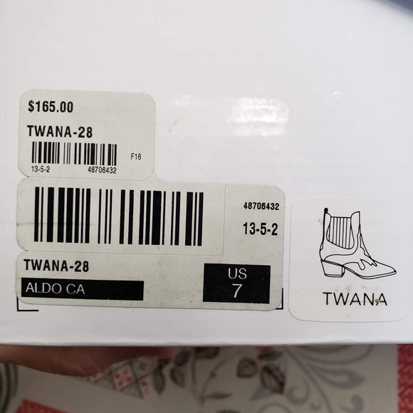 Aldo Brown Suede Boots Size 7 - Picture 10 of 11